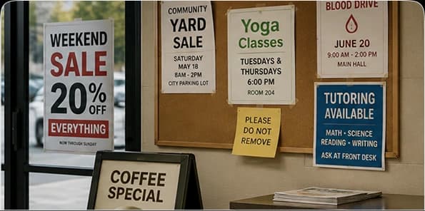 Static Signage