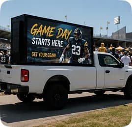 LED truck promotion example