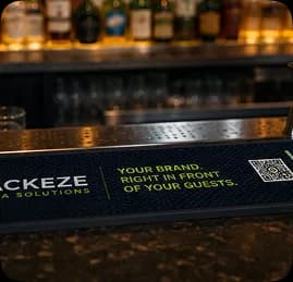 Tabletop advertising example 2