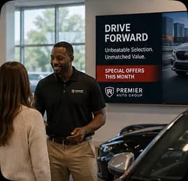 Streaming ad presentation example